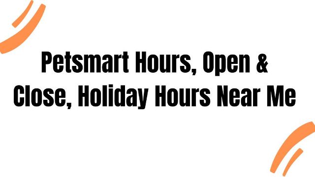 Petsmart-hours