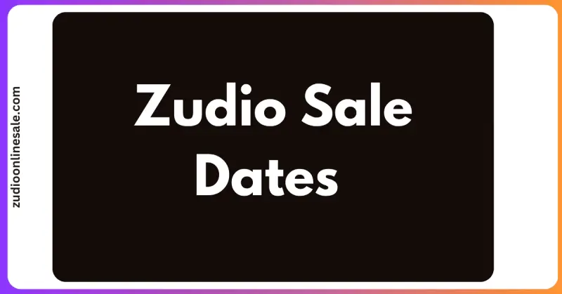 Zudio Sale Dates 2024