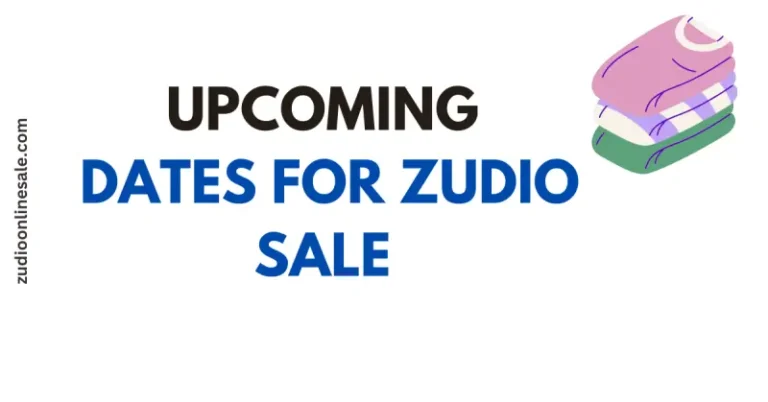 Upcoming Dates For Zudio Sale 2024