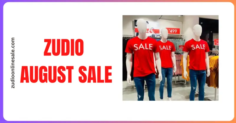 Zudio August 2024 Sale