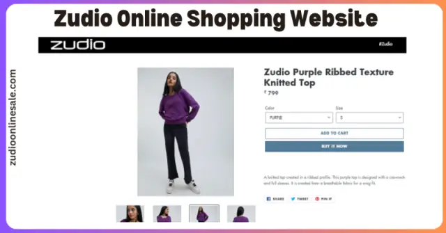 Official Zudio Online Shopping Website