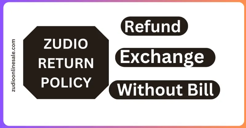 Zudio return refund Policy Explained