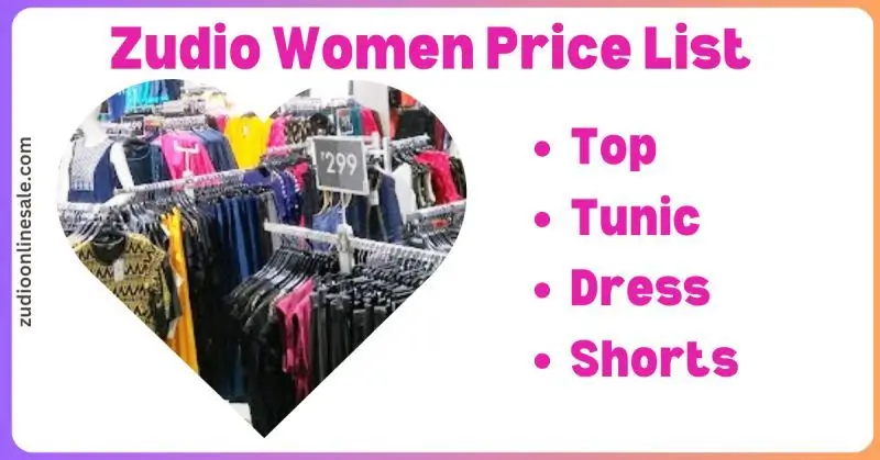 Zudio Women Price List